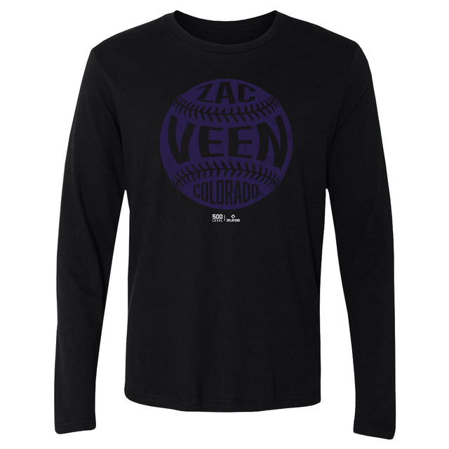 Zac Veen Men's Long Sleeve T-Shirt | 500 LEVEL