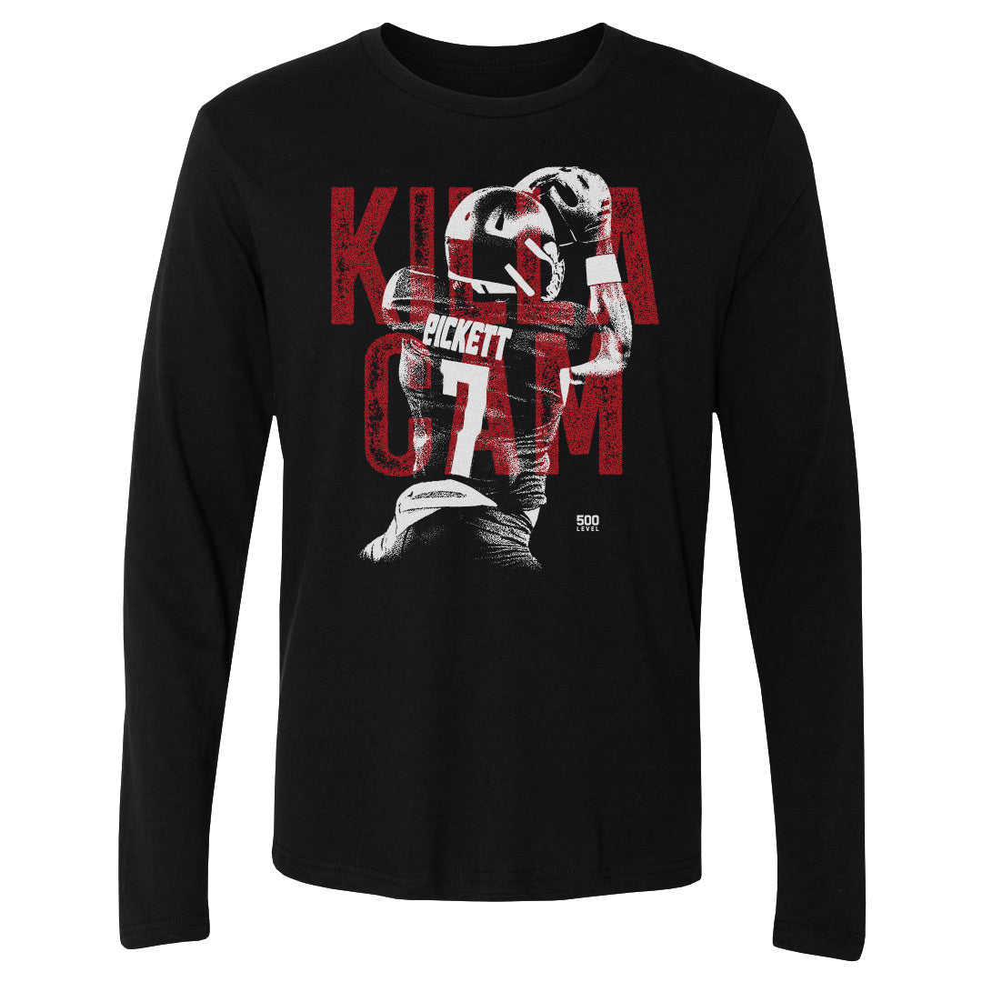 Cam Pickett Men's Long Sleeve T-Shirt | 500 LEVEL