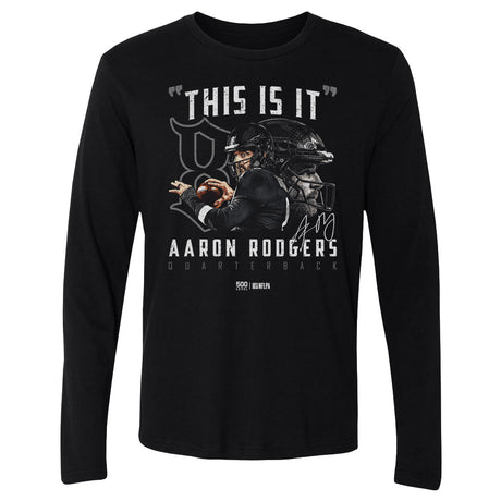 Aaron Rodgers Men's Long Sleeve T-Shirt | 500 LEVEL