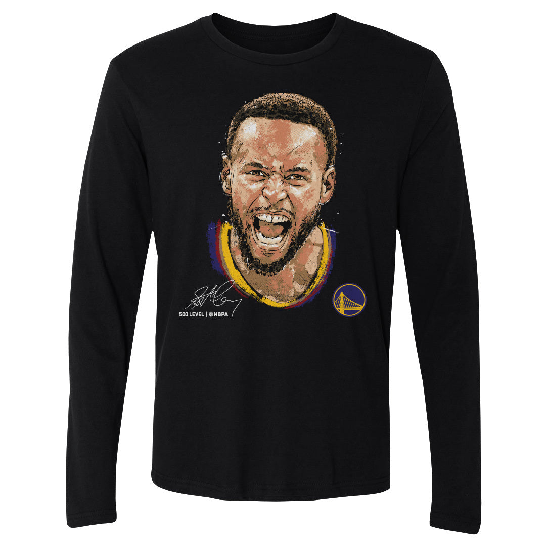 Steph Curry Men's Long Sleeve T-Shirt | 500 LEVEL