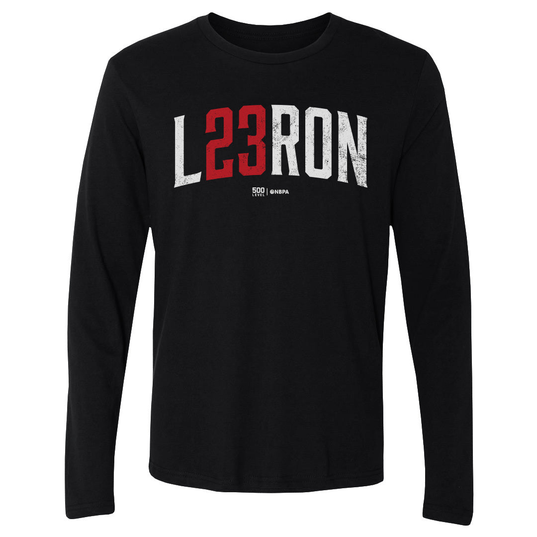 LeBron James Men's Long Sleeve T-Shirt | 500 LEVEL