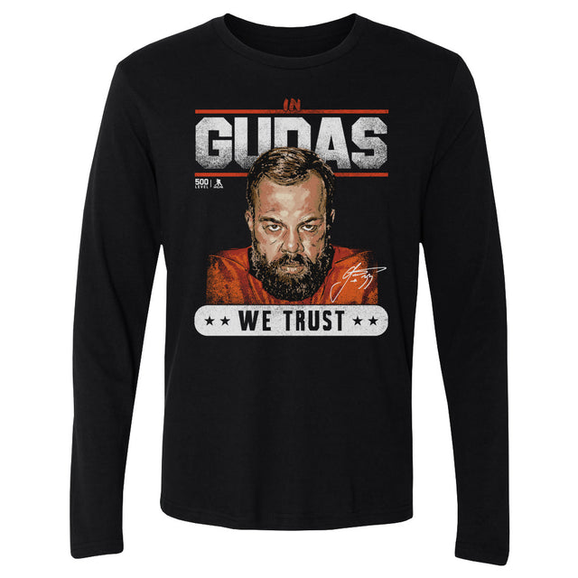 Radko Gudas Men's Long Sleeve T-Shirt | 500 LEVEL