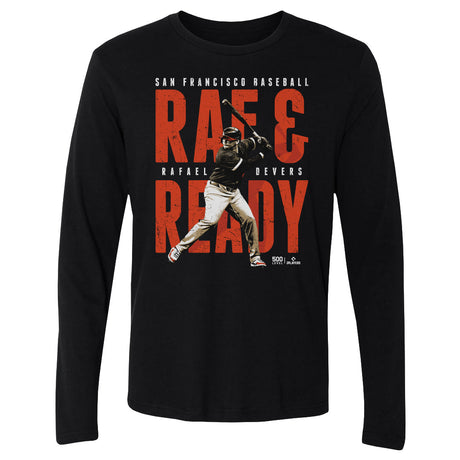 Rafael Devers Men's Long Sleeve T-Shirt | 500 LEVEL