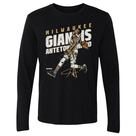 Giannis Antetokounmpo Men's Long Sleeve T-Shirt | 500 LEVEL