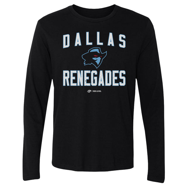 Dallas Renegades Men's Long Sleeve T-Shirt | 500 LEVEL