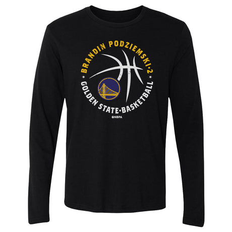 Brandin Podziemski Men's Long Sleeve T-Shirt | 500 LEVEL