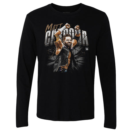 Matt Cardona Men's Long Sleeve T-Shirt | 500 LEVEL