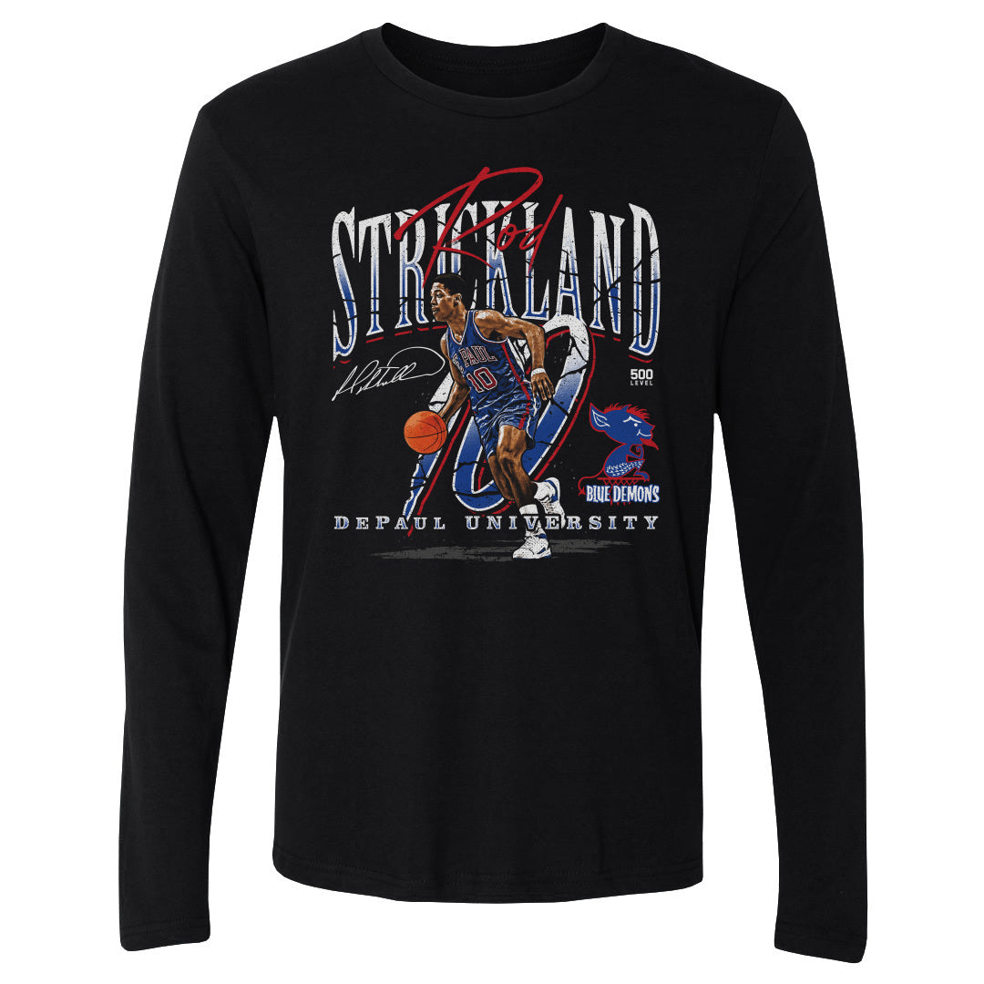 Rod Strickland Men's Long Sleeve T-Shirt | 500 LEVEL
