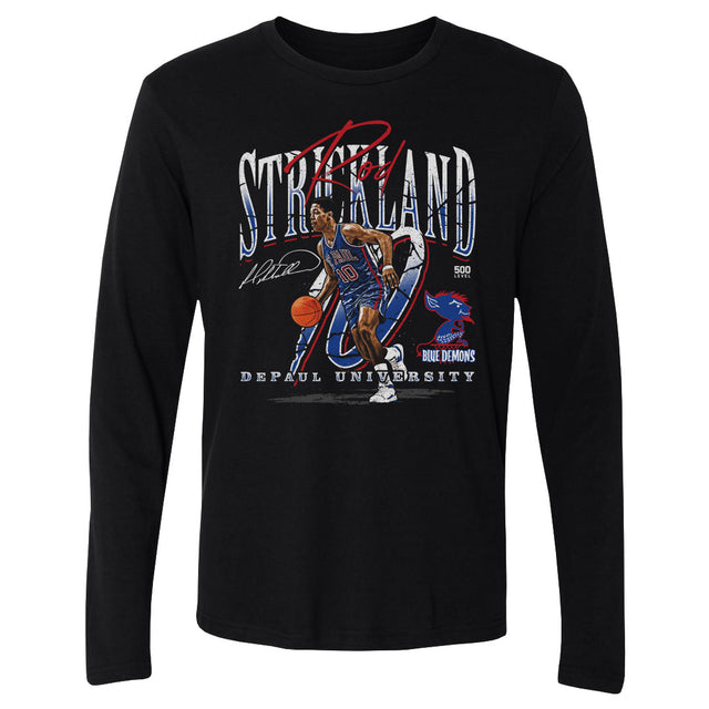 Rod Strickland Men's Long Sleeve T-Shirt | 500 LEVEL