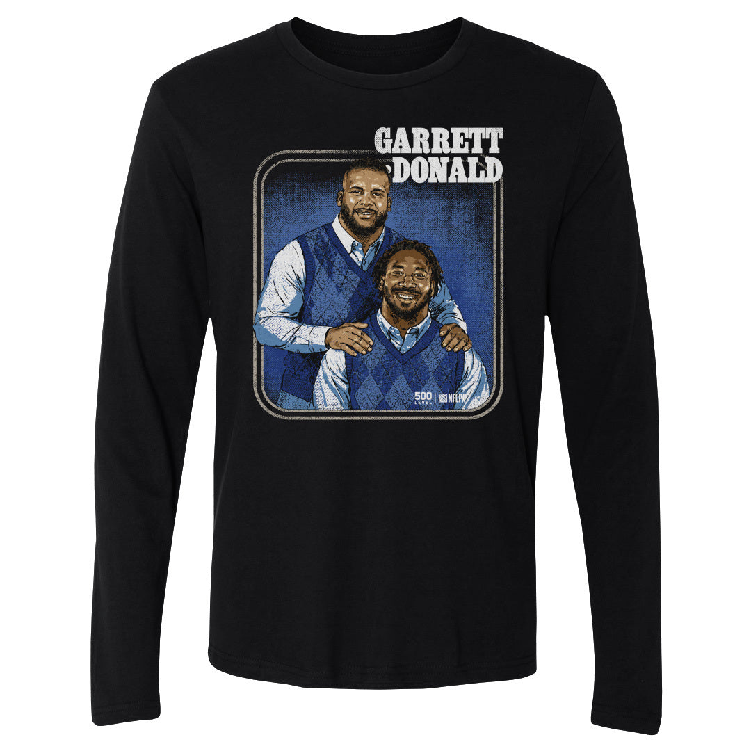 Aaron Donald Men's Long Sleeve T-Shirt | 500 LEVEL
