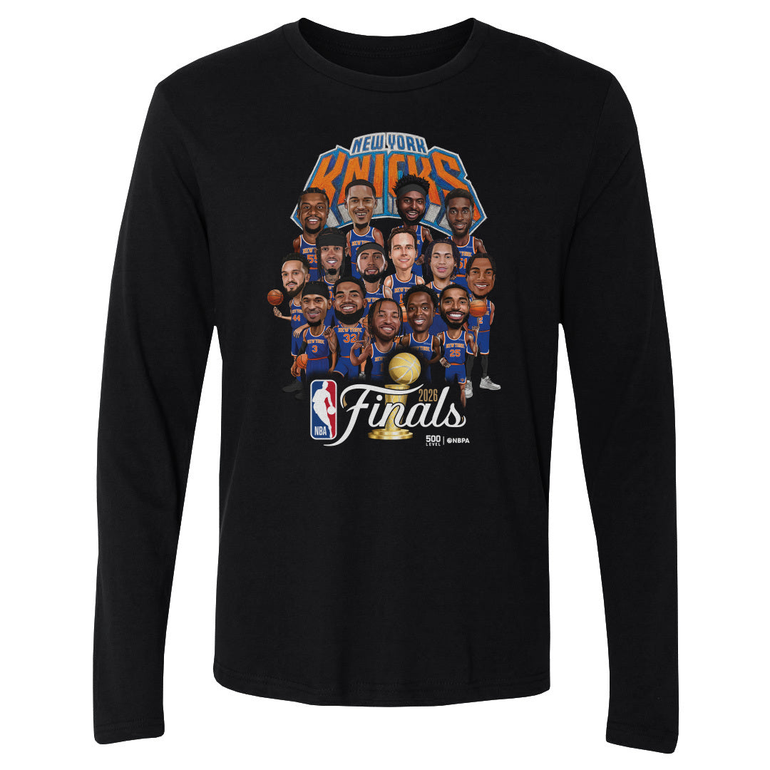 New York Knicks Men's Long Sleeve T-Shirt | 500 LEVEL