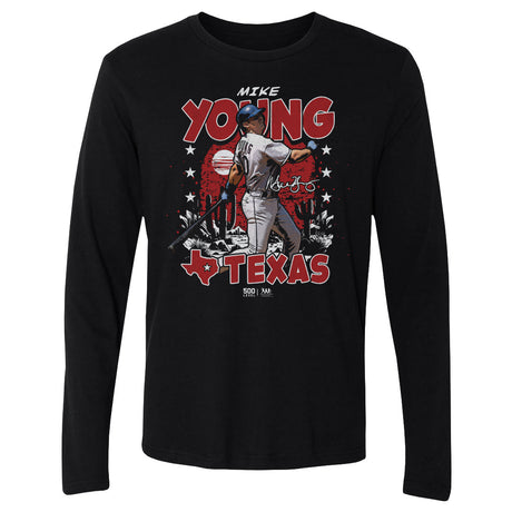Michael Young Men's Long Sleeve T-Shirt | 500 LEVEL