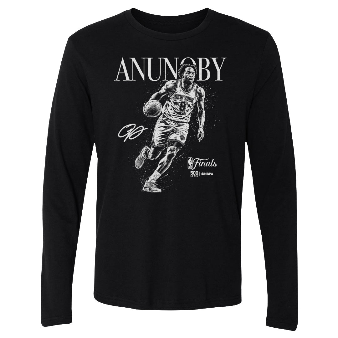 OG Anunoby Men's Long Sleeve T-Shirt | 500 LEVEL