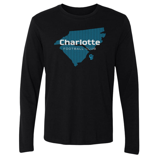 Charlotte FC Men's Long Sleeve T-Shirt | 500 LEVEL