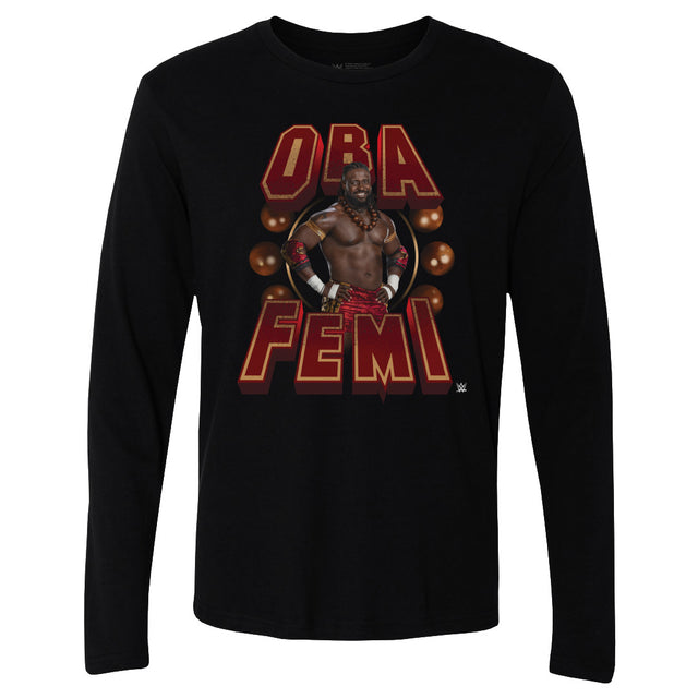 Oba Femi Men's Long Sleeve T-Shirt | 500 LEVEL