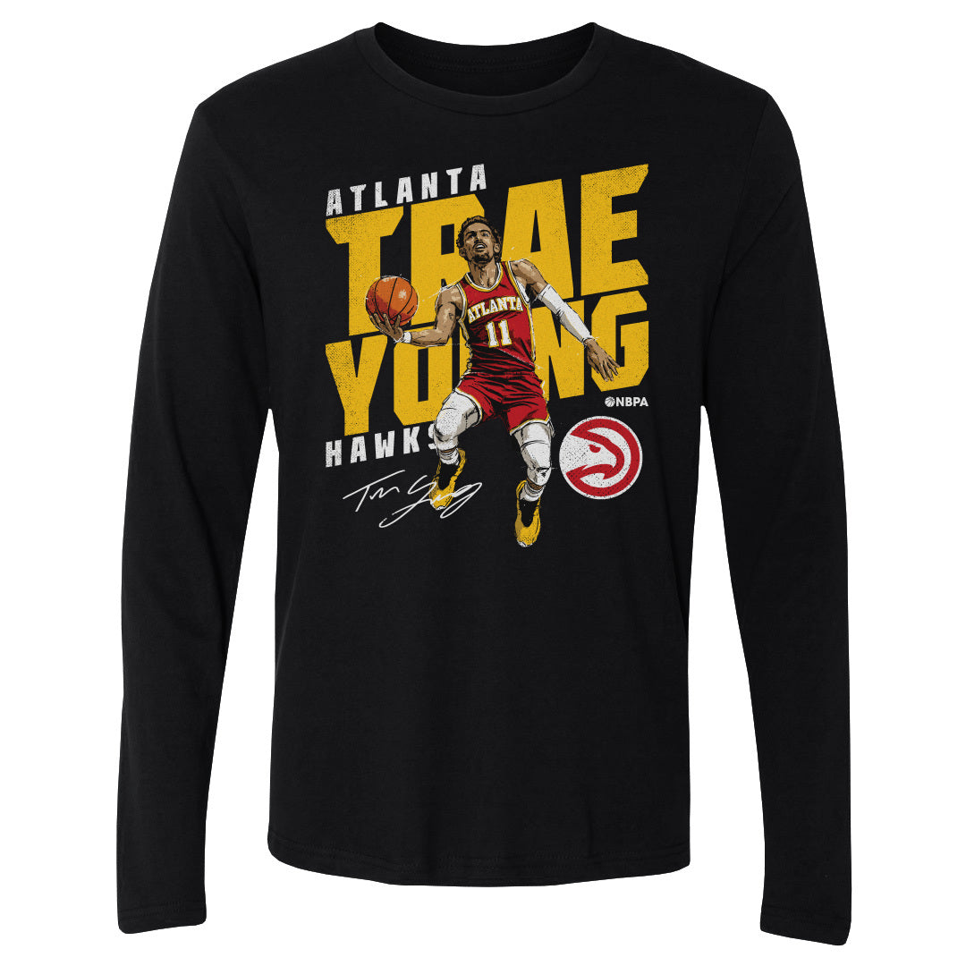 Trae Young Men's Long Sleeve T-Shirt | 500 LEVEL