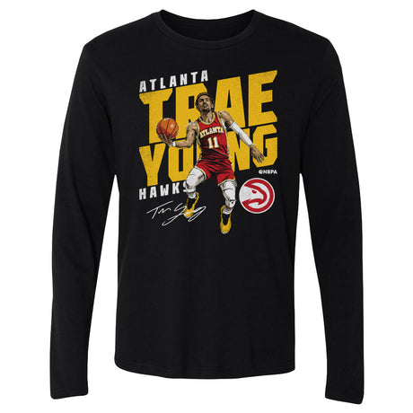 Trae Young Men's Long Sleeve T-Shirt | 500 LEVEL