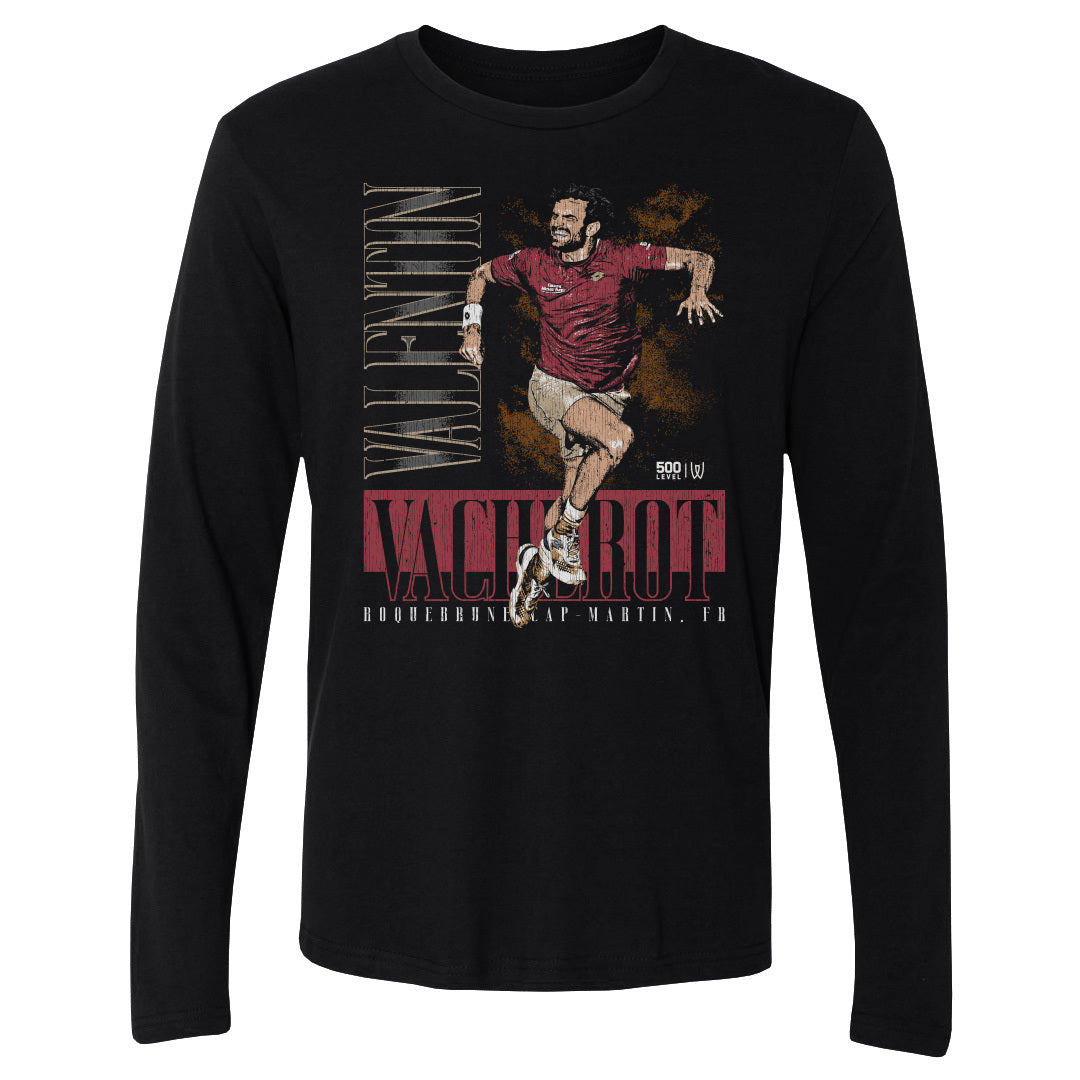 Valentin Vacherot Men's Long Sleeve T-Shirt | 500 LEVEL