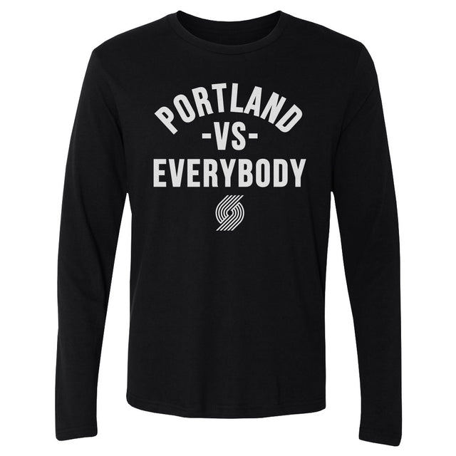 Portland Trail Blazers Men's Long Sleeve T-Shirt | 500 LEVEL
