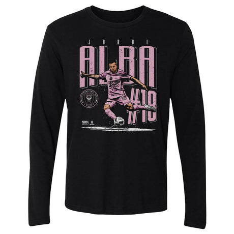 Jordi Alba Men's Long Sleeve T-Shirt | 500 LEVEL
