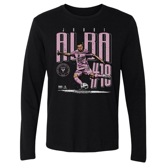 Jordi Alba Men's Long Sleeve T-Shirt | 500 LEVEL