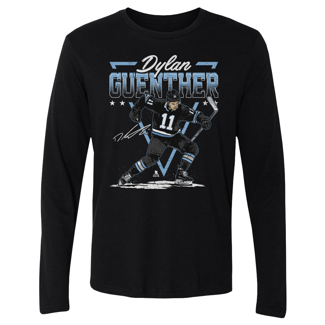 Dylan Guenther Men's Long Sleeve T-Shirt | 500 LEVEL