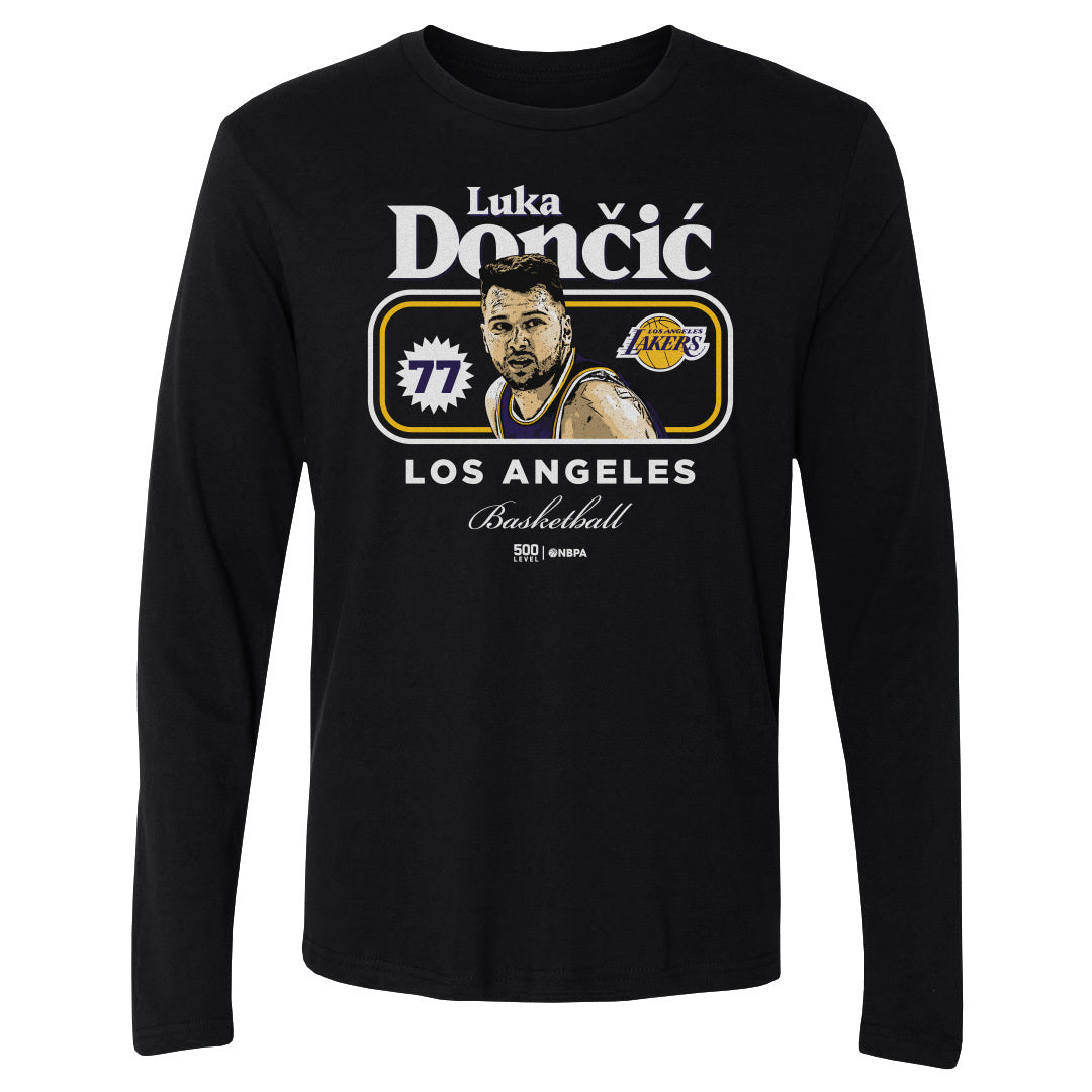 Luka Doncic Men's Long Sleeve T-Shirt | 500 LEVEL
