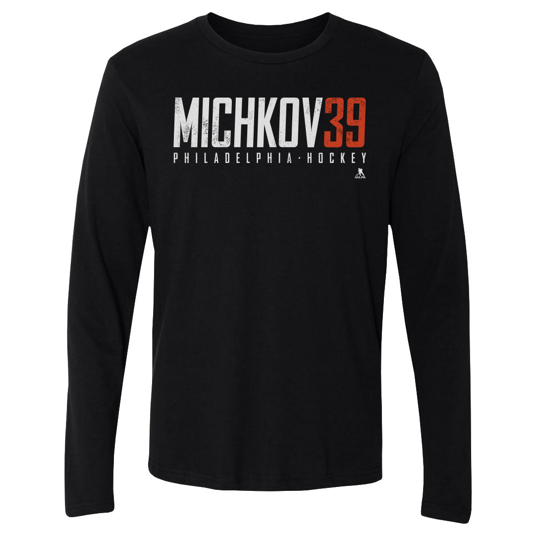 Matvei Michkov Men's Long Sleeve T-Shirt | 500 LEVEL
