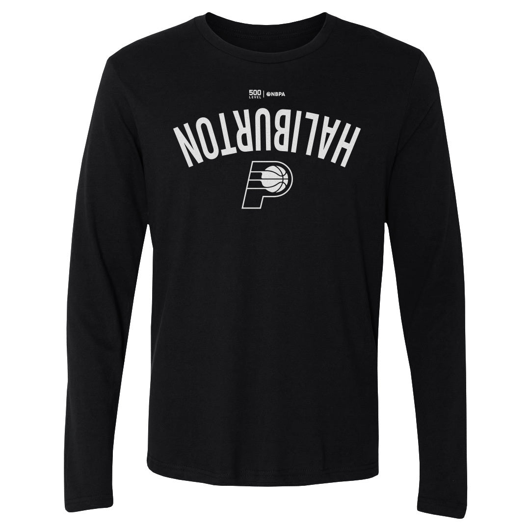 Tyrese Haliburton Men's Long Sleeve T-Shirt | 500 LEVEL