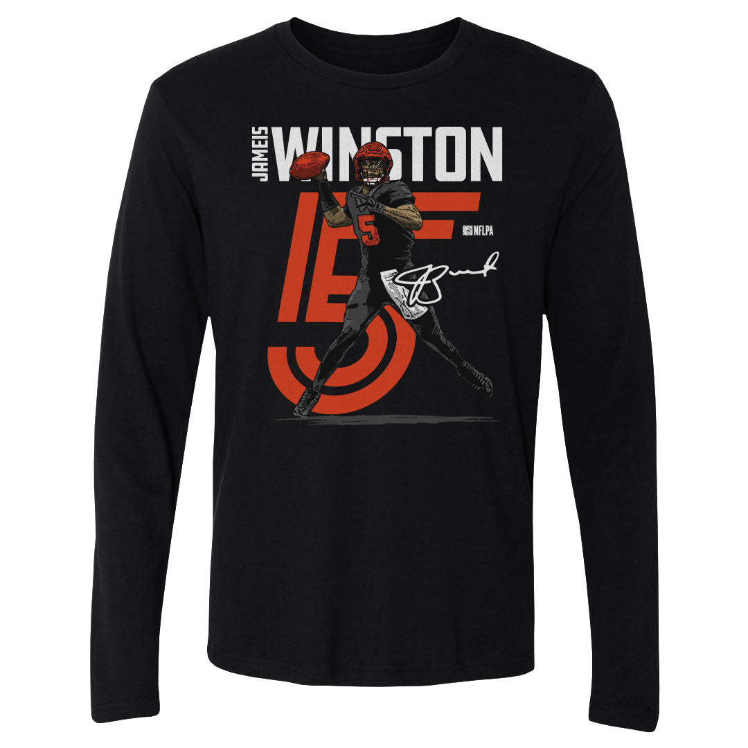 Jameis Winston Men&#39;s Long Sleeve T-Shirt | 500 LEVEL
