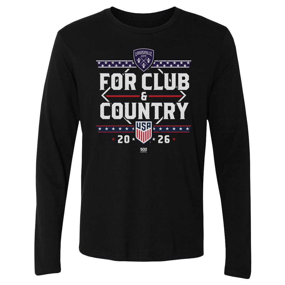 Louisville City FC Men's Long Sleeve T-Shirt | 500 LEVEL