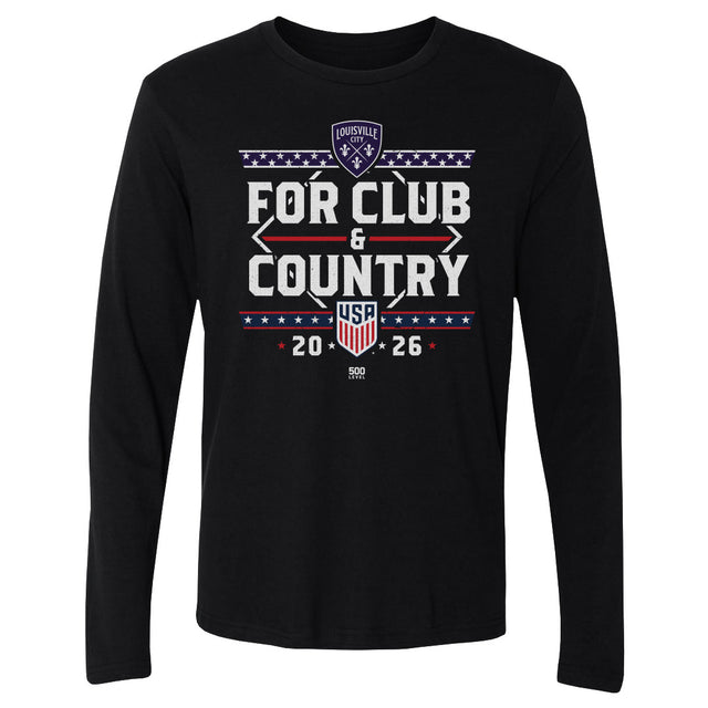 Louisville City FC Men's Long Sleeve T-Shirt | 500 LEVEL