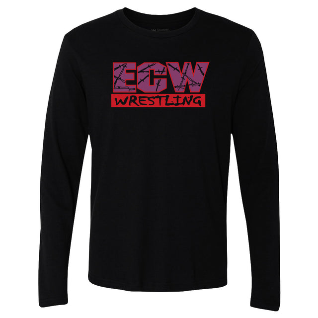 ECW Men's Long Sleeve T-Shirt | 500 LEVEL