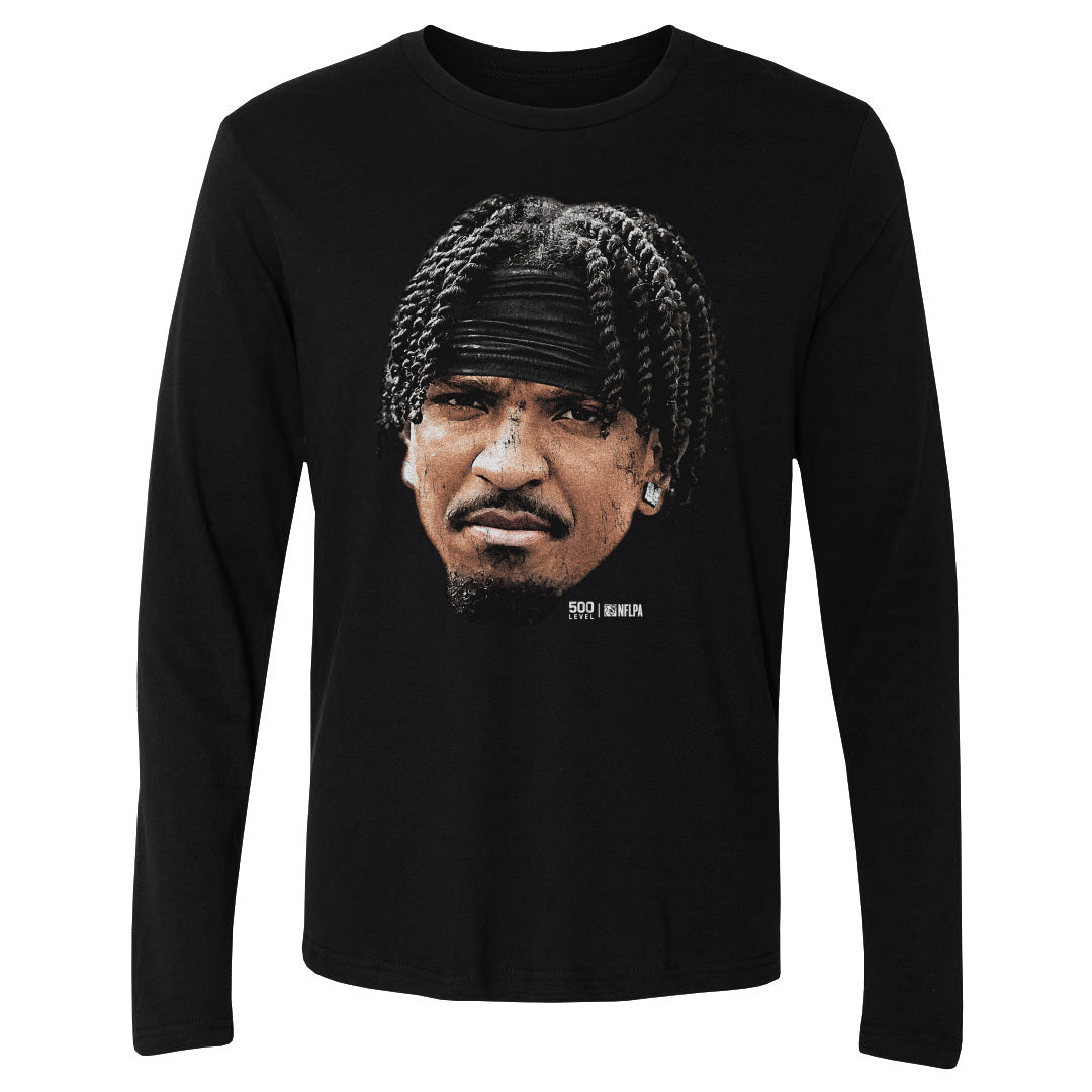 Jayden Daniels Men's Long Sleeve T-Shirt | 500 LEVEL
