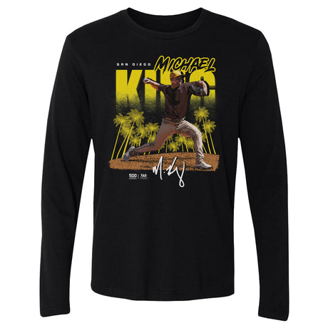 Michael King Men's Long Sleeve T-Shirt | 500 LEVEL