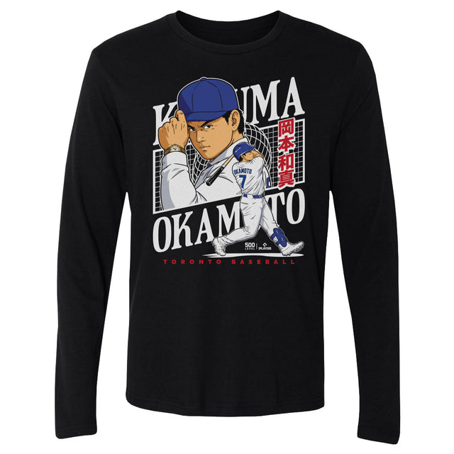 Kazuma Okamoto Men's Long Sleeve T-Shirt | 500 LEVEL