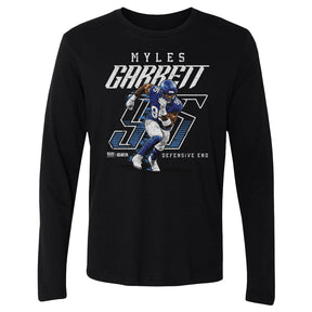 Myles Garrett Men's Long Sleeve T-Shirt | 500 LEVEL