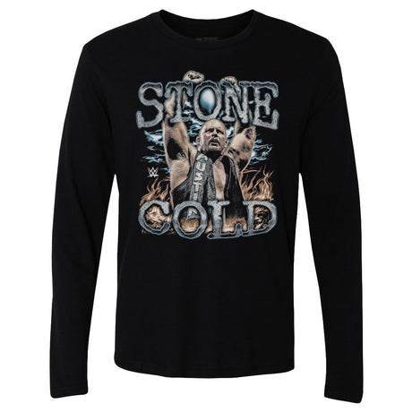 Stone Cold Steve Austin Men's Long Sleeve T-Shirt | 500 LEVEL