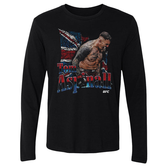 Tom Aspinall Men's Long Sleeve T-Shirt | 500 LEVEL