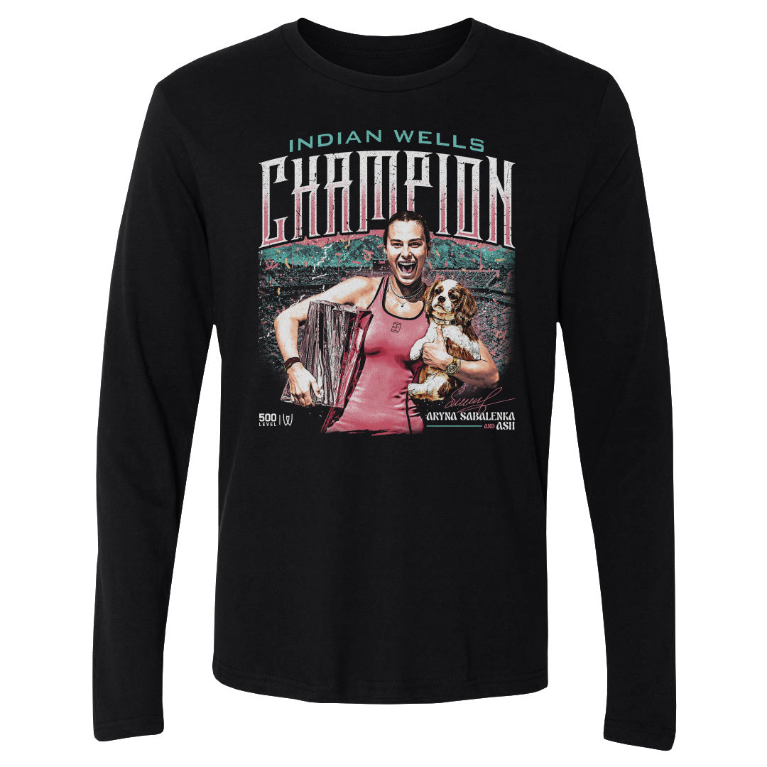 Aryna Sabalenka Men's Long Sleeve T-Shirt | 500 LEVEL