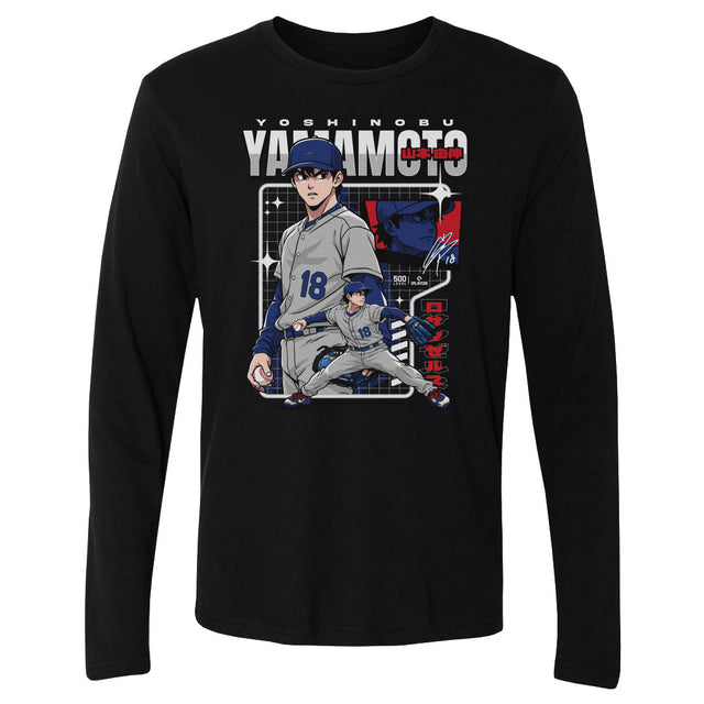 Yoshinobu Yamamoto Men's Long Sleeve T-Shirt | 500 LEVEL