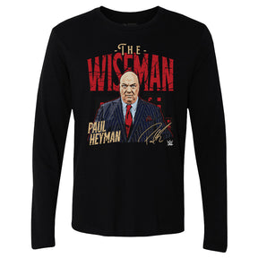 Paul Heyman Men's Long Sleeve T-Shirt | 500 LEVEL