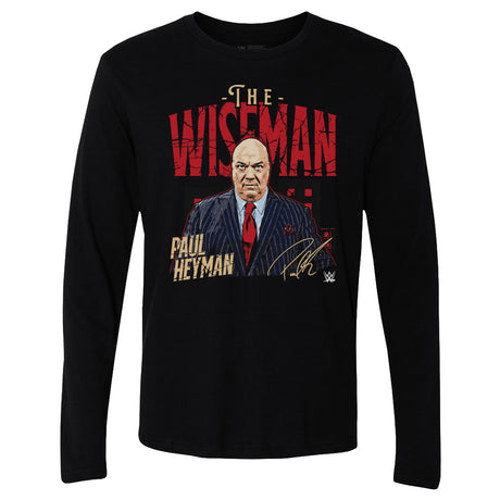 Paul Heyman Men's Long Sleeve T-Shirt | 500 LEVEL