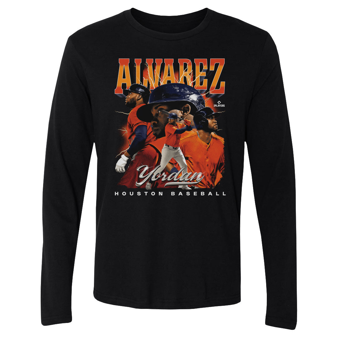 Yordan Alvarez Men's Long Sleeve T-Shirt | 500 LEVEL