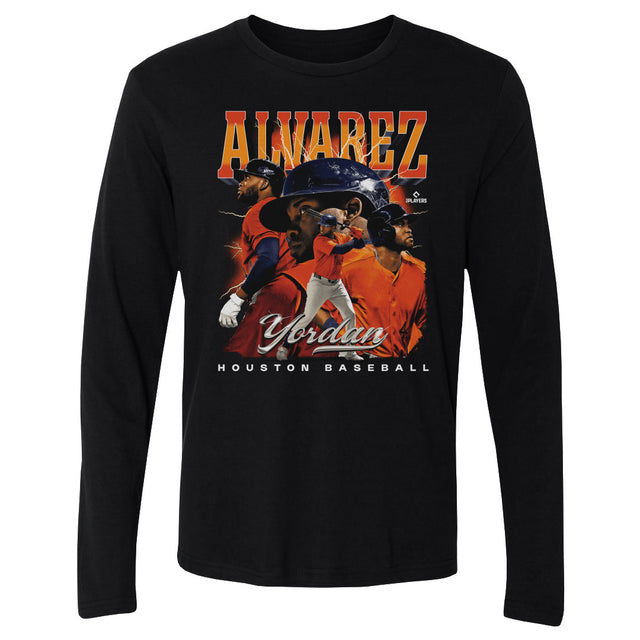 Yordan Alvarez Men's Long Sleeve T-Shirt | 500 LEVEL