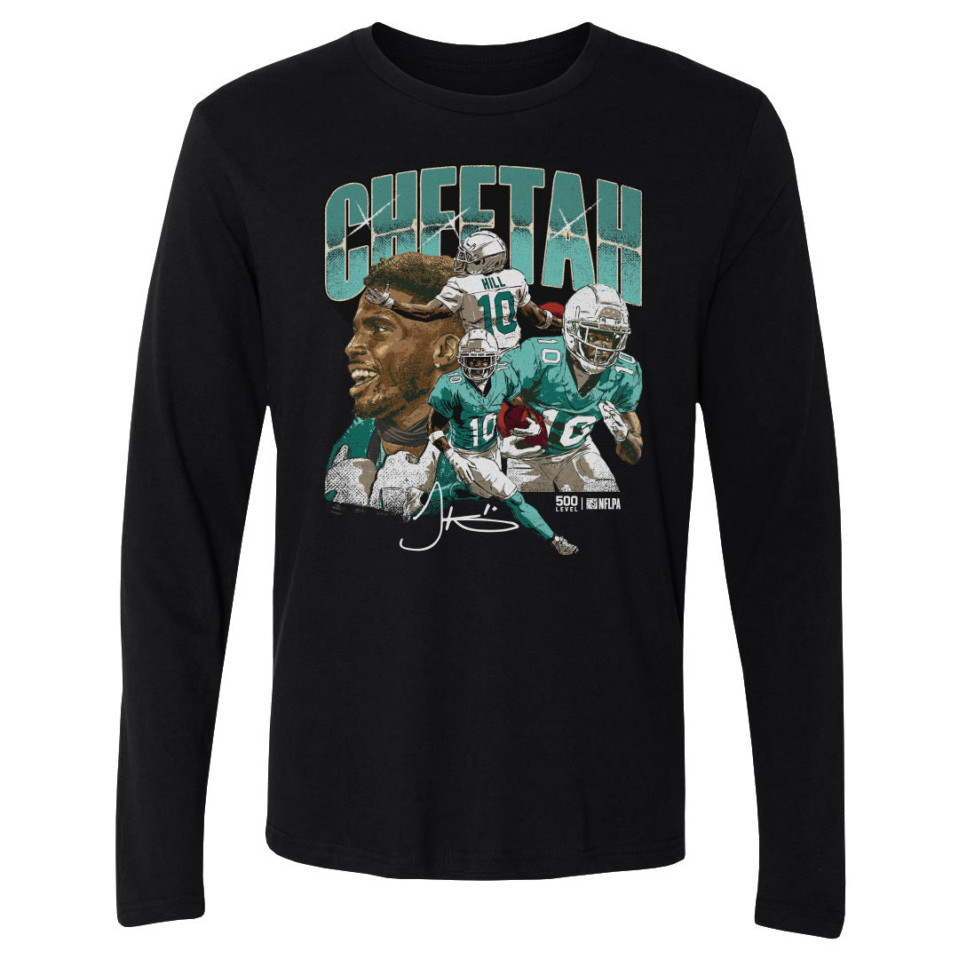 Tyreek Hill Men's Long Sleeve T-Shirt | 500 LEVEL