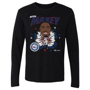 Tyrese Maxey Men's Long Sleeve T-Shirt | 500 LEVEL