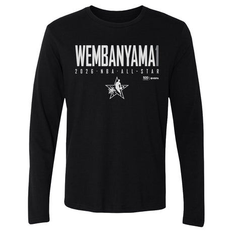 Victor Wembanyama Men's Long Sleeve T-Shirt | 500 LEVEL