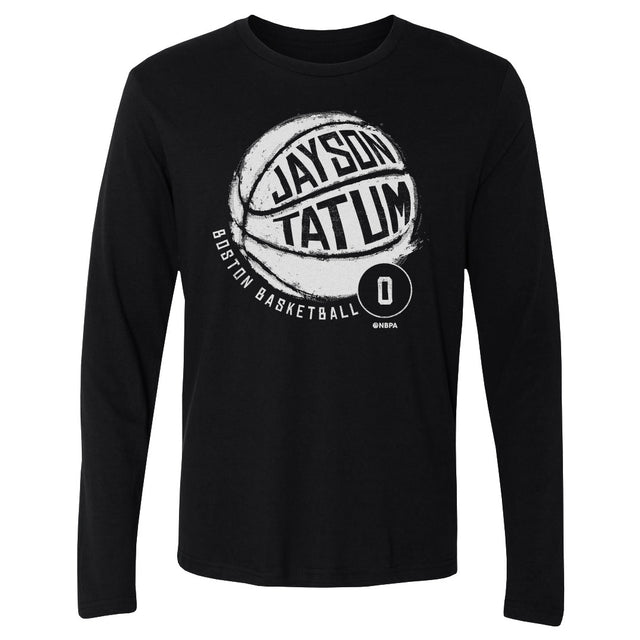 Jayson Tatum Men's Long Sleeve T-Shirt | 500 LEVEL