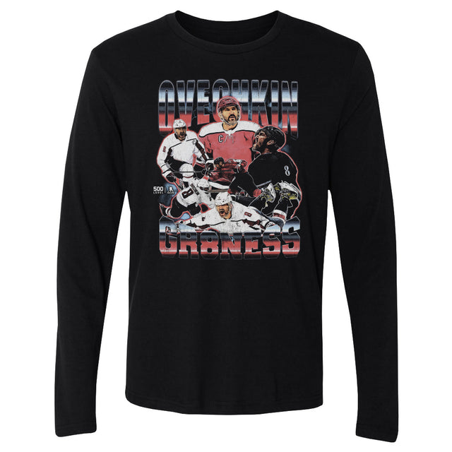 Alex Ovechkin Men's Long Sleeve T-Shirt | 500 LEVEL